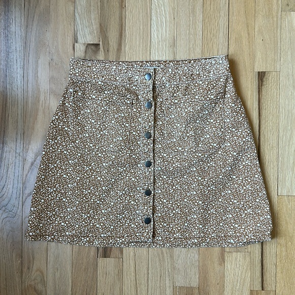 Urban Outfitters Button Skirt - Picture 1 of 5
